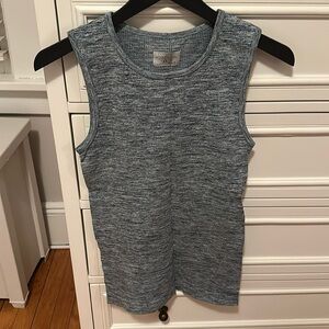 Athleta Renew Tank Top Heather Blue Small